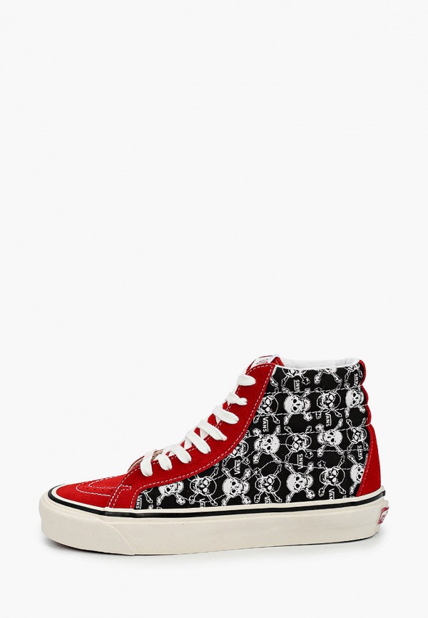 

Кеды Vans, Красный, SK8-HI 38 DX