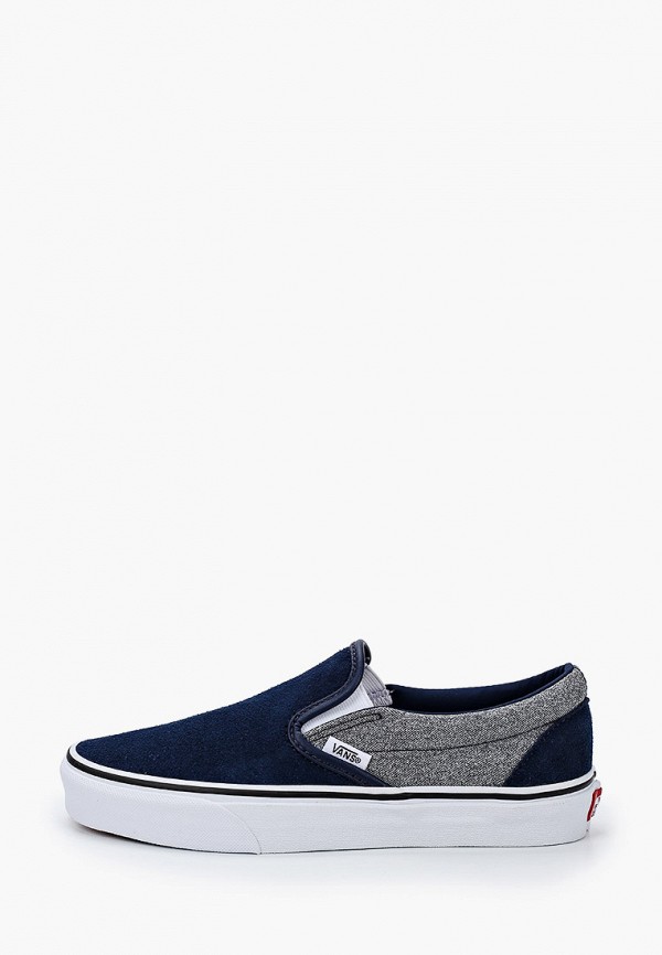 

Слипоны Vans, Синий