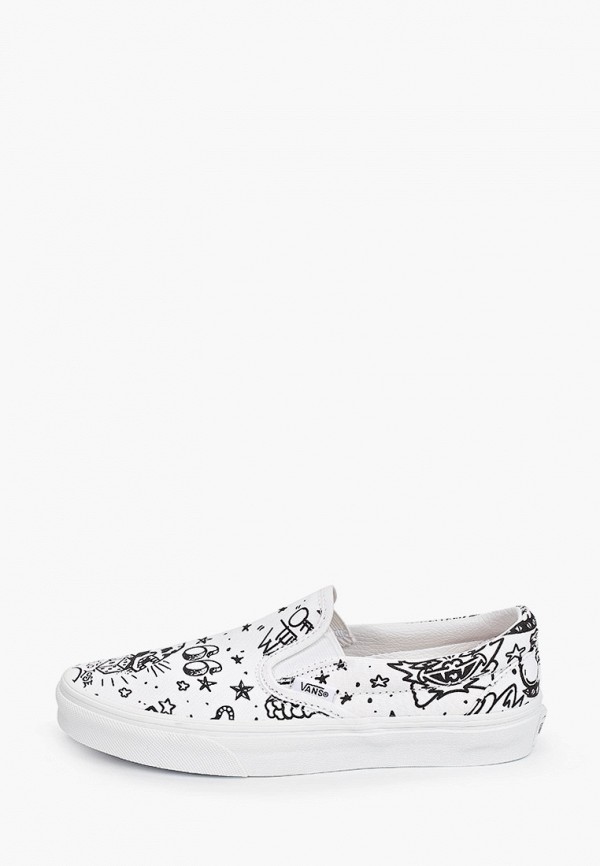 

Слипоны Vans, Белый, UA CLASSIC SLIP-ON