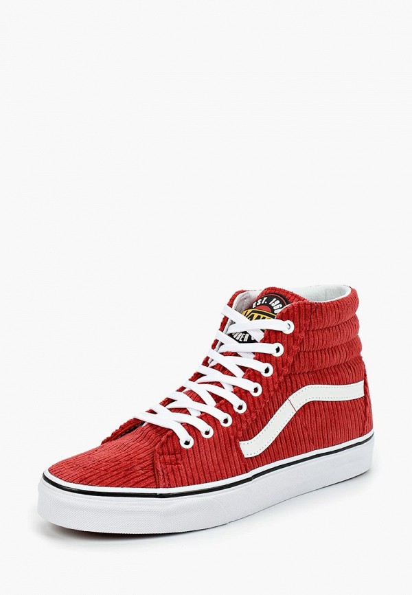 

Кеды Vans, Красный, UA SK8-HI