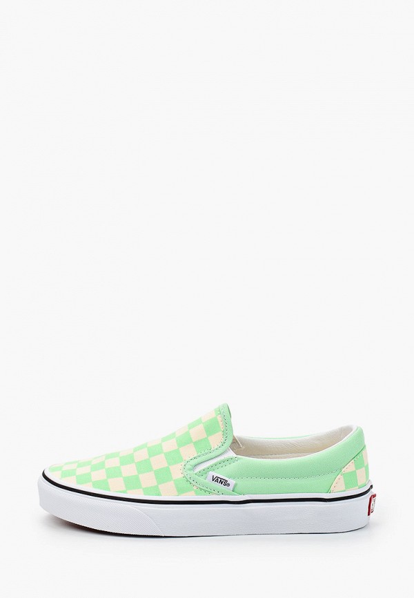 

Слипоны Vans, Зеленый, CLASSIC SLIP-ON