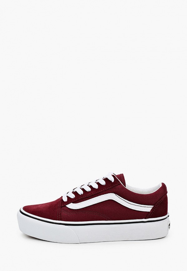 

Кеды Vans, Бордовый