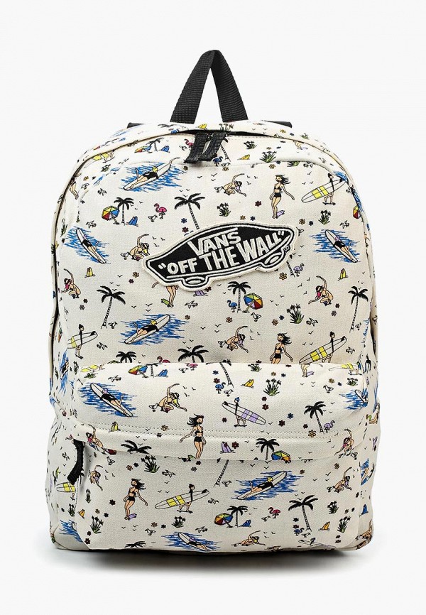 

Рюкзак Vans, Белый, WM REALM BACKPACK SUMMER STORI