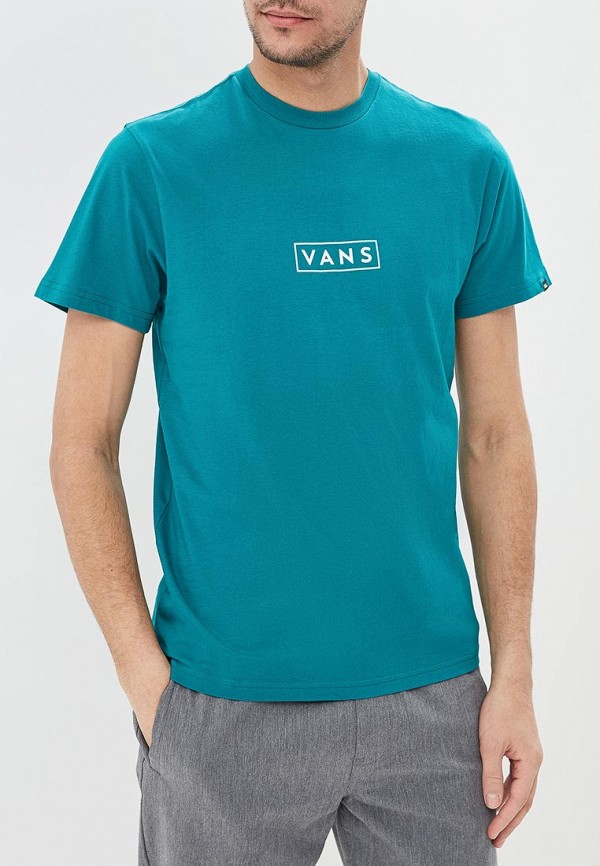 

Футболка Vans, VANS EASY BOX SS, Бирюзовый