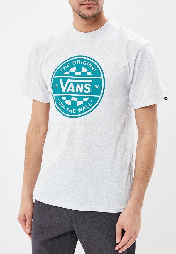 

Футболка Vans, CHECKER CO. II, Серый