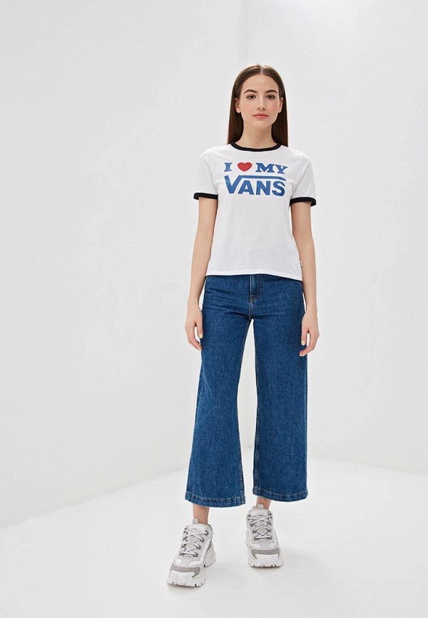 

Футболка Vans, Белый, VANS LOVE RINGER