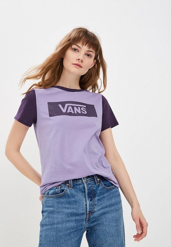 

Футболка Vans, Фиолетовый, V TANGLE RANGE RINGER