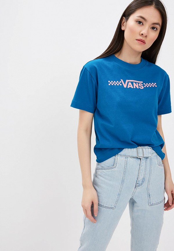 

Футболка Vans, Синий, FUNNIER TIMES BOXY