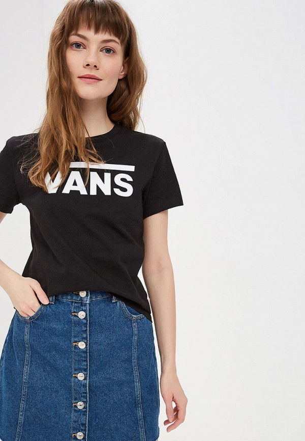 

Футболка Vans, Черный, FLYING V CREW TEE