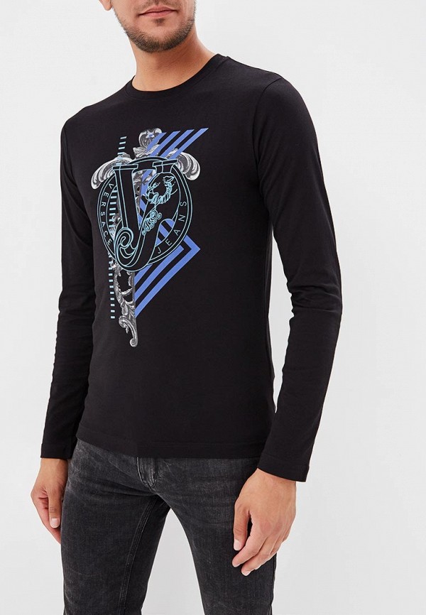 

Лонгслив Versace Jeans, Черный