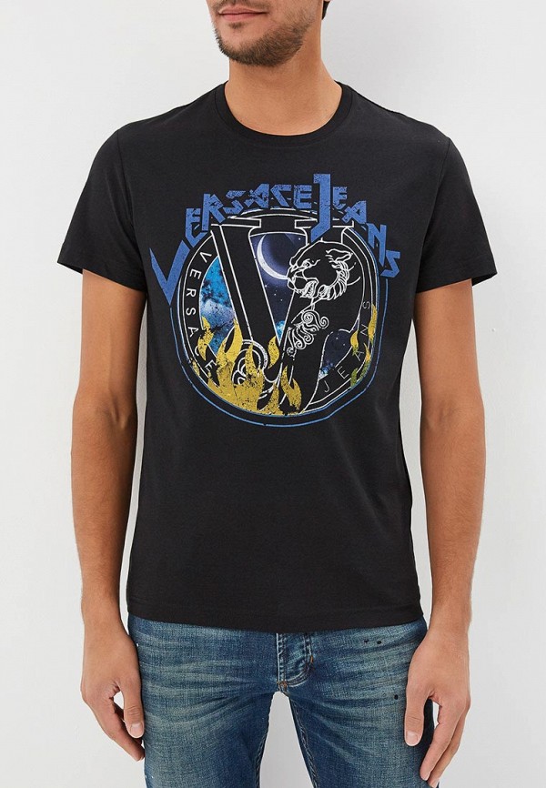 

Футболка Versace Jeans, Черный