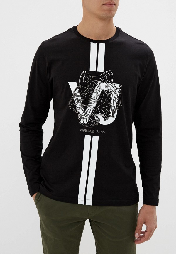 

Лонгслив Versace Jeans, Versace Jeans VE006EMEUKS4, Черный