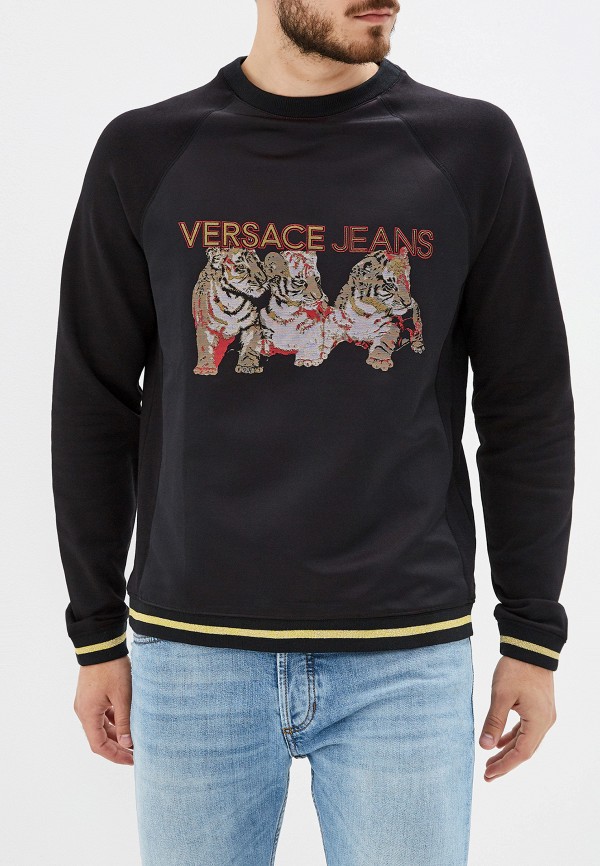 

Свитшот Versace Jeans, Черный