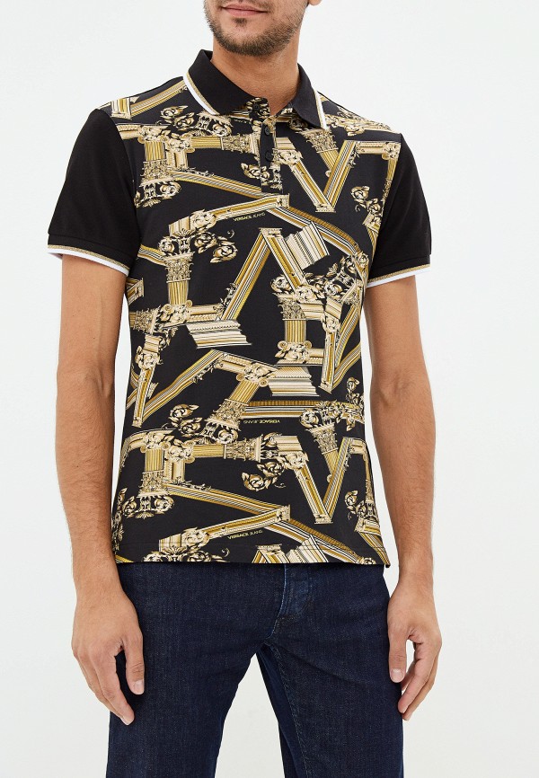 

Поло Versace Jeans, Черный