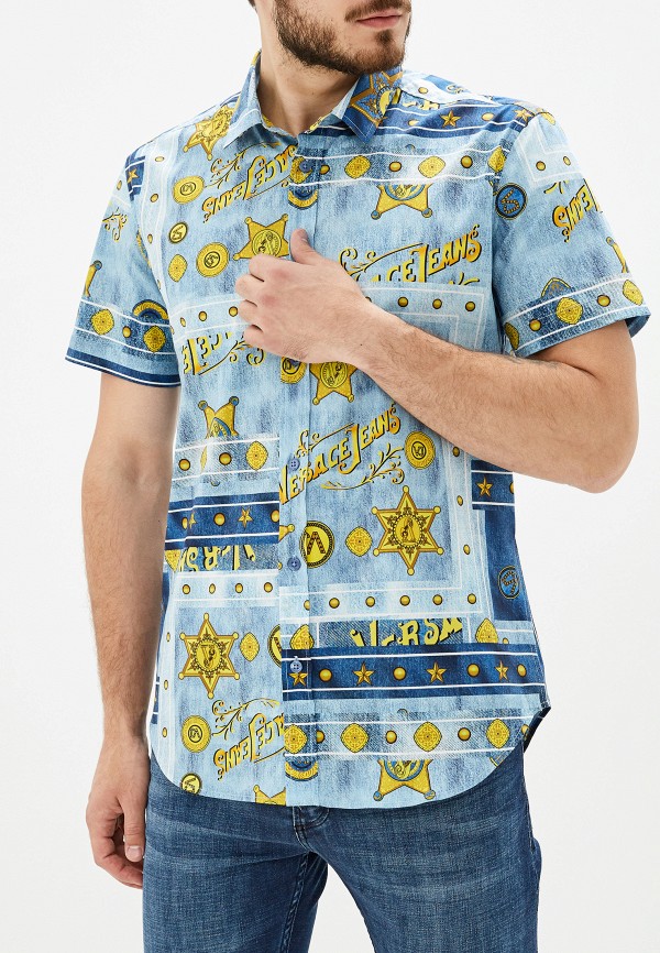 

Рубашка Versace Jeans, Голубой