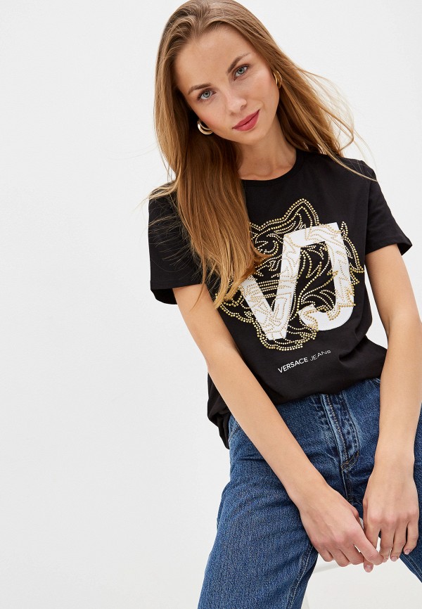 

Футболка Versace Jeans, Черный
