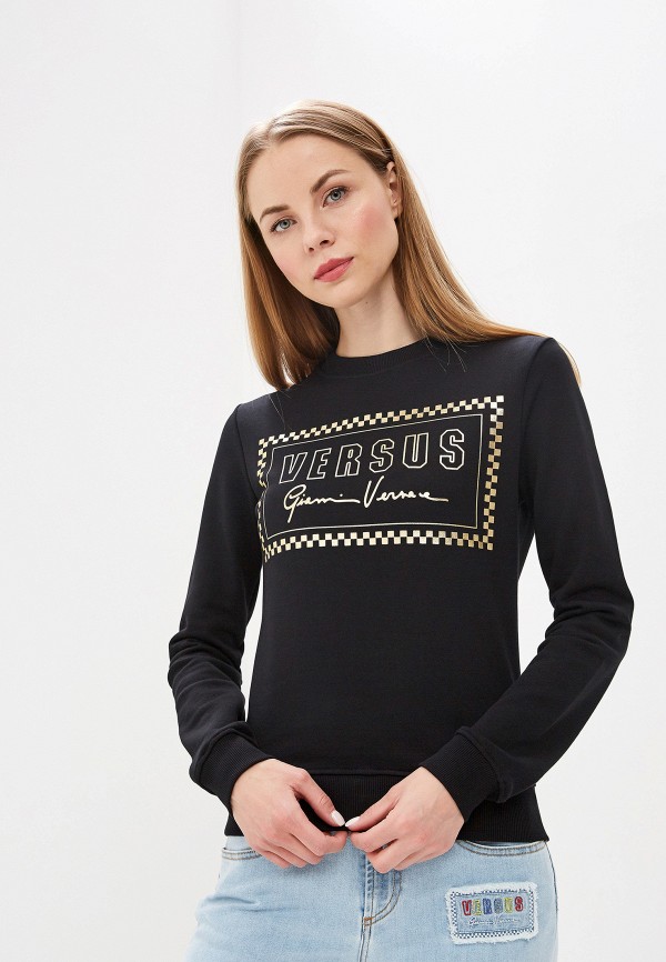

Свитшот Versus Versace, Versus Versace VE027EWEULD4, Черный