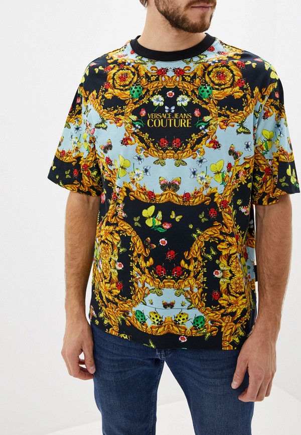 

Футболка Versace Jeans Couture, Разноцветный