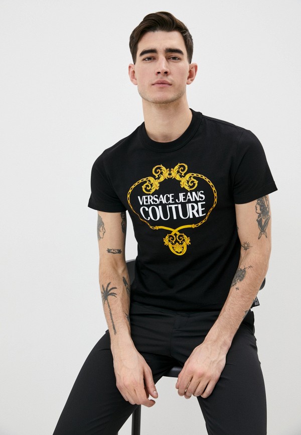 

Футболка Versace Jeans Couture, Черный, Versace Jeans Couture VE035EMHYSM9