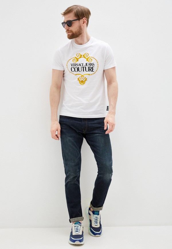 

Футболка Versace Jeans Couture, Белый, Versace Jeans Couture VE035EMHYSN0