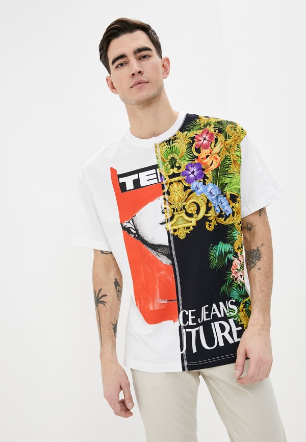 

Футболка Versace Jeans Couture, Разноцветный