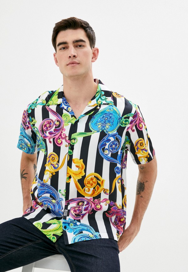 

Рубашка Versace Jeans Couture, Мультиколор, Versace Jeans Couture VE035EMJRGS3