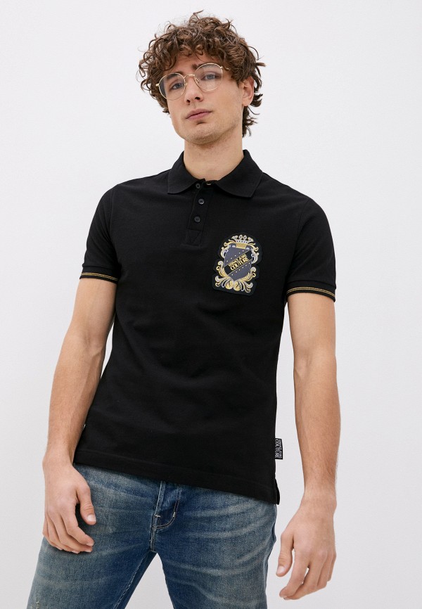 

Поло Versace Jeans Couture, Черный