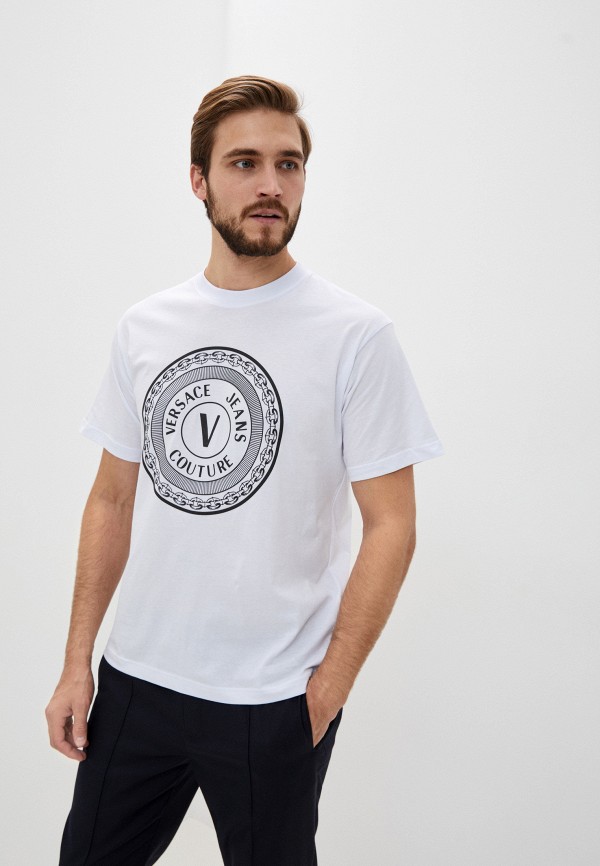 

Футболка Versace Jeans Couture, Белый, Versace Jeans Couture VE035EMKEQZ3