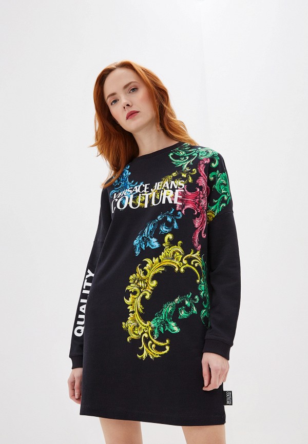 

Платье Versace Jeans Couture, Черный, Versace Jeans Couture VE035EWGIZM5