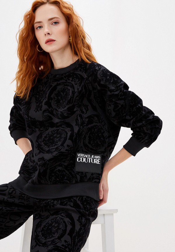 

Свитшот Versace Jeans Couture, Черный, Versace Jeans Couture VE035EWGIZN3