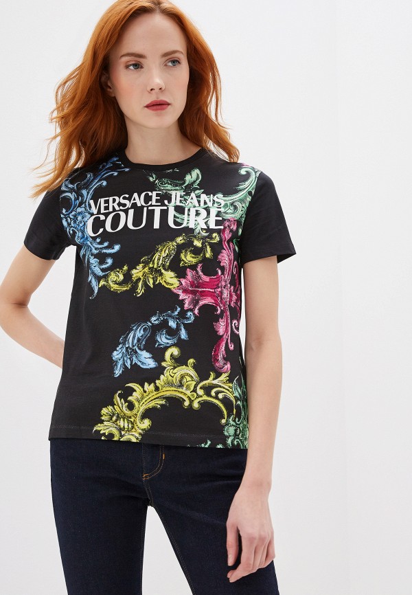 

Футболка Versace Jeans Couture, Черный, Versace Jeans Couture VE035EWGIZN4