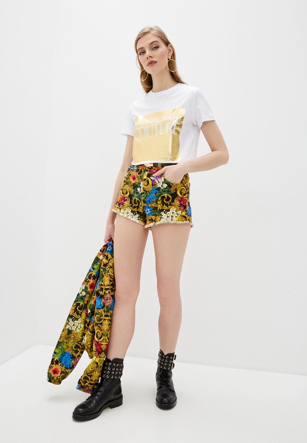 

Футболка Versace Jeans Couture, Белый, Versace Jeans Couture VE035EWHYTN6
