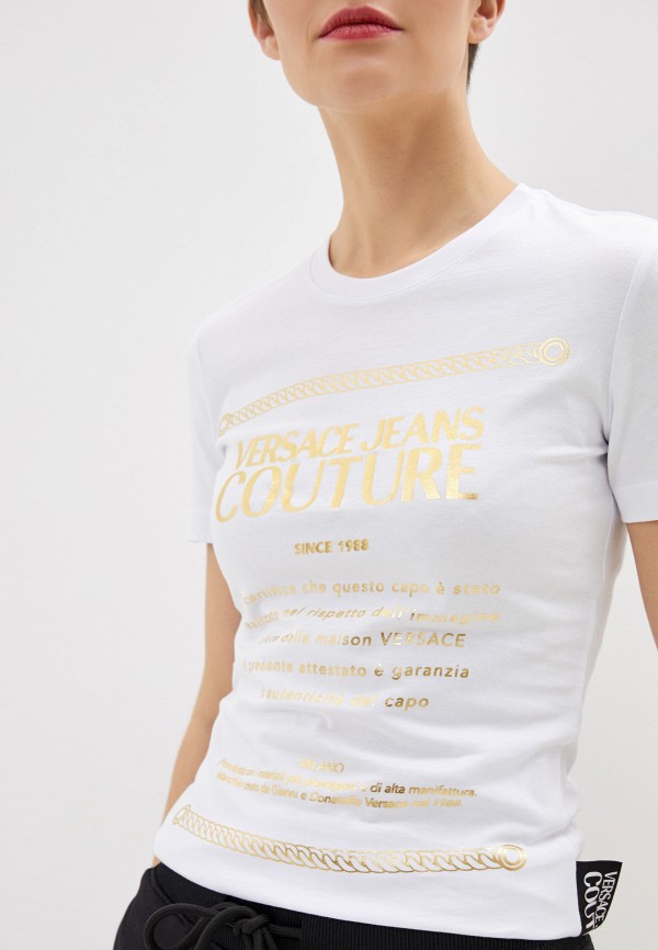 

Футболка Versace Jeans Couture, Белый, Versace Jeans Couture VE035EWHYTN8