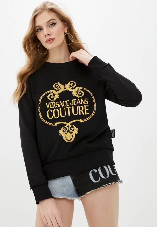 

Свитшот Versace Jeans Couture, Черный, Versace Jeans Couture VE035EWHYTP0