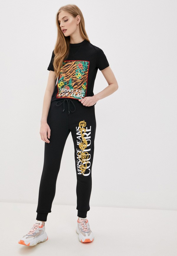 

Футболка Versace Jeans Couture, Черный, Versace Jeans Couture VE035EWHYUF9