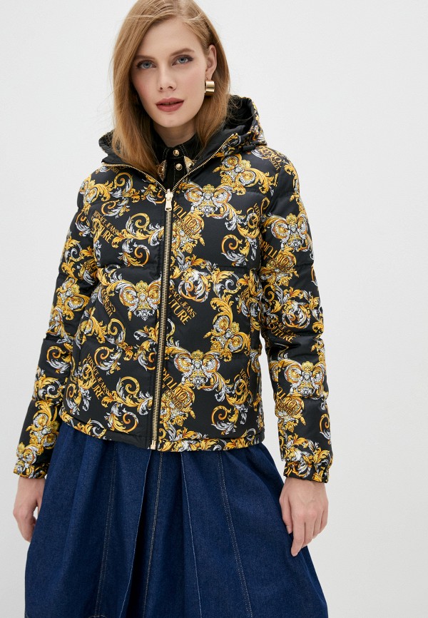 

Пуховик Versace Jeans Couture, Черный, REVERSIBLE
