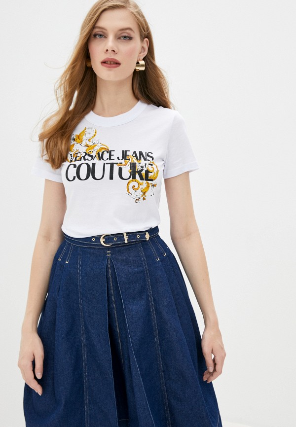 

Футболка Versace Jeans Couture, Белый, Versace Jeans Couture VE035EWKERC3