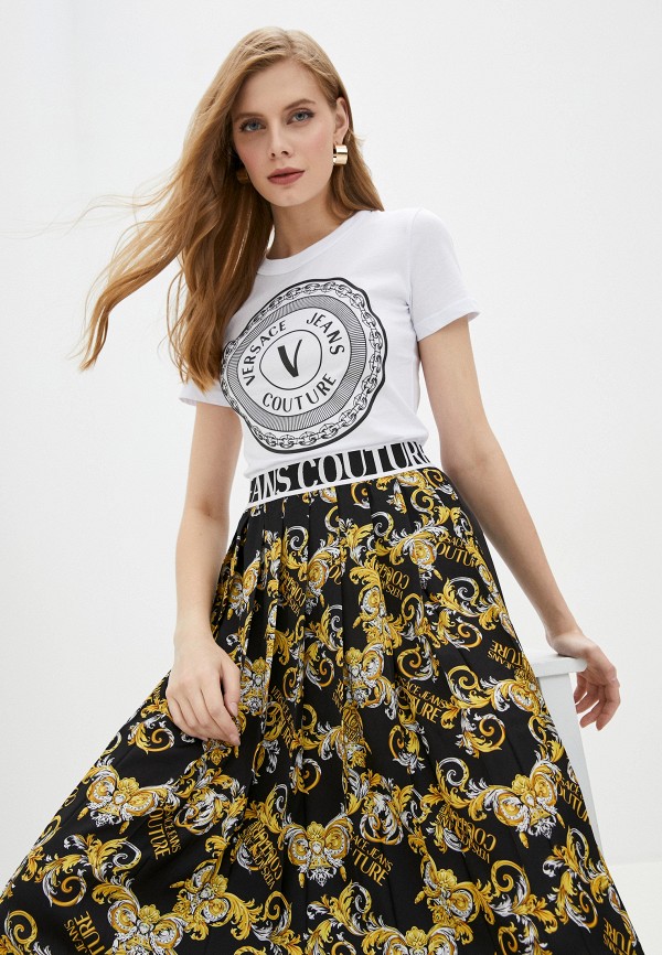 

Футболка Versace Jeans Couture, Белый, Versace Jeans Couture VE035EWKERD7