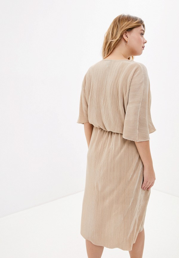 

Платье Vero Moda Curve, Бежевый, Vero Moda Curve VE037EWFWHQ8