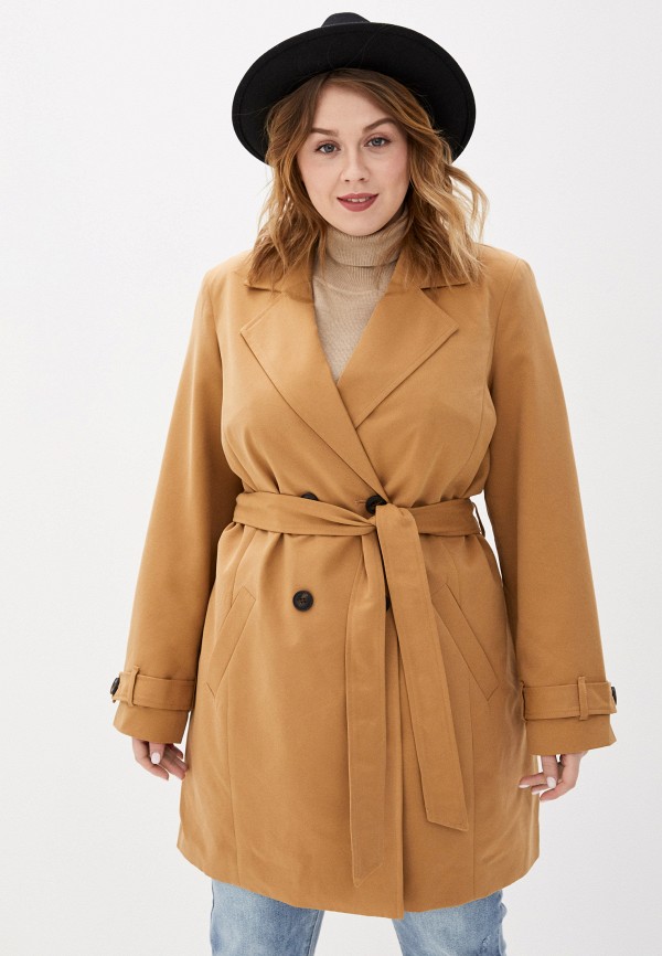 

Плащ Vero Moda Curve, Коричневый