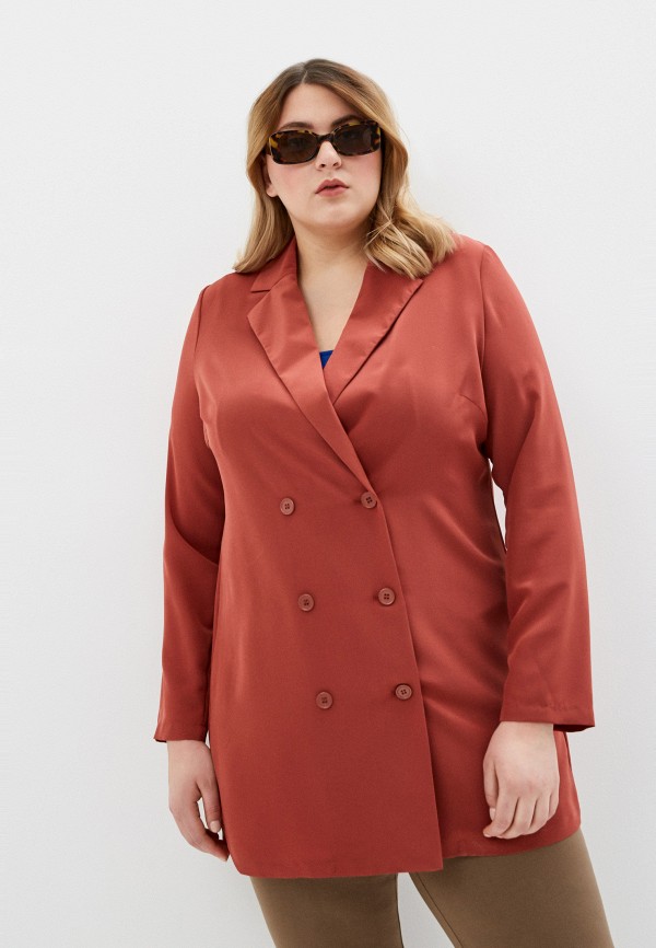

Пиджак Vero Moda Curve, Коралловый