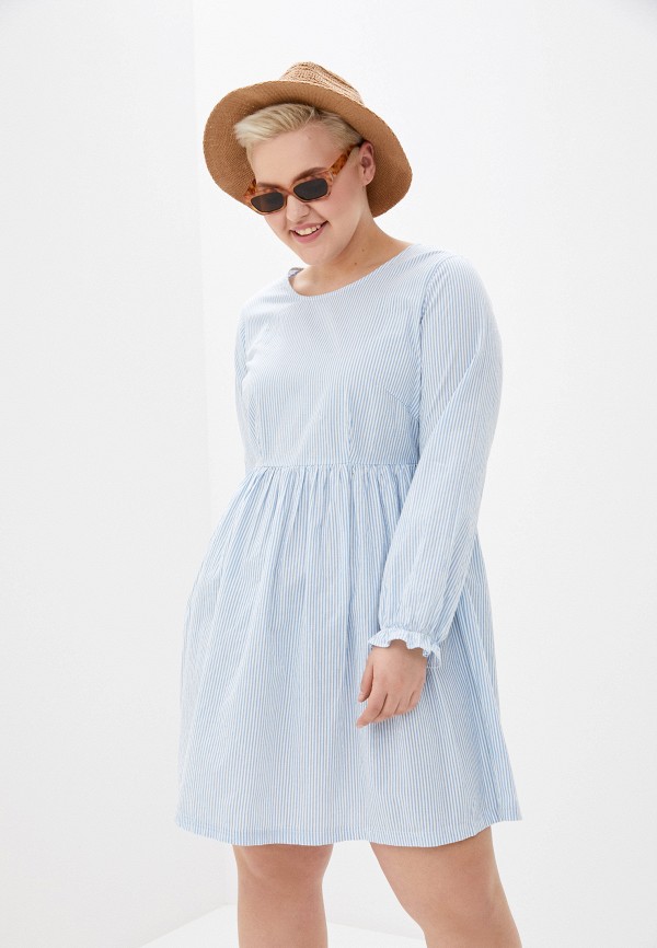 

Платье Vero Moda Curve, Голубой, Vero Moda Curve VE037EWHVOA6