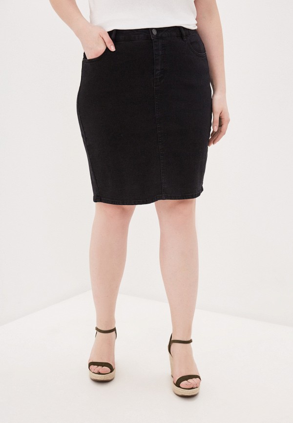 

Юбка джинсовая Vero Moda Curve, Черный