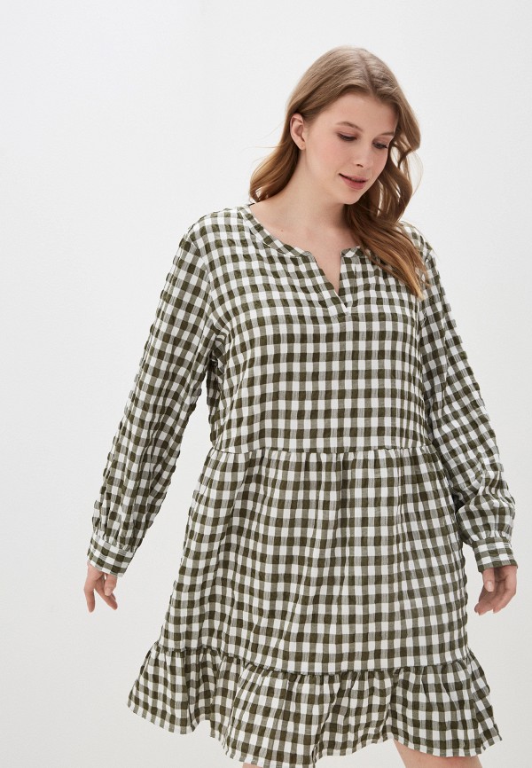 

Платье Vero Moda Curve, Хаки
