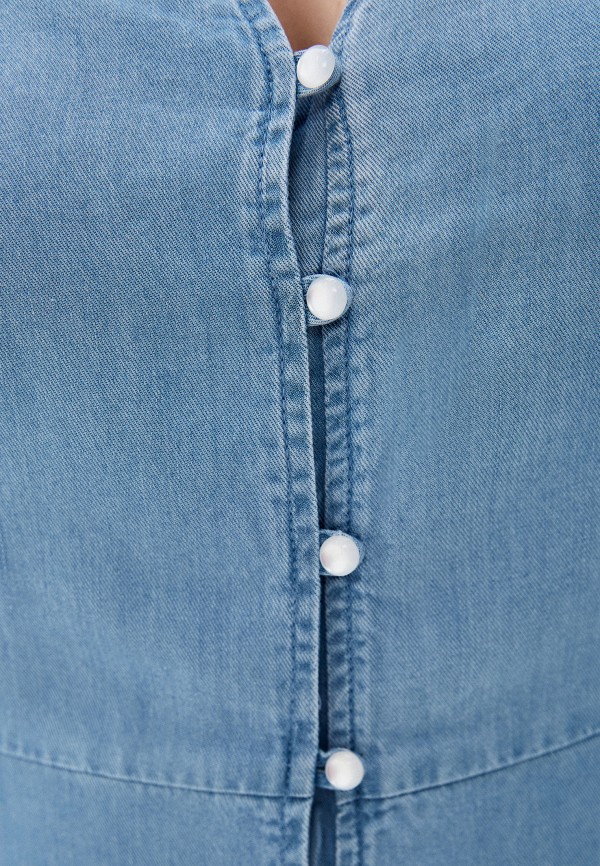 

Платье джинсовое Vero Moda Curve, Голубой, Vero Moda Curve VE037EWIXQT3