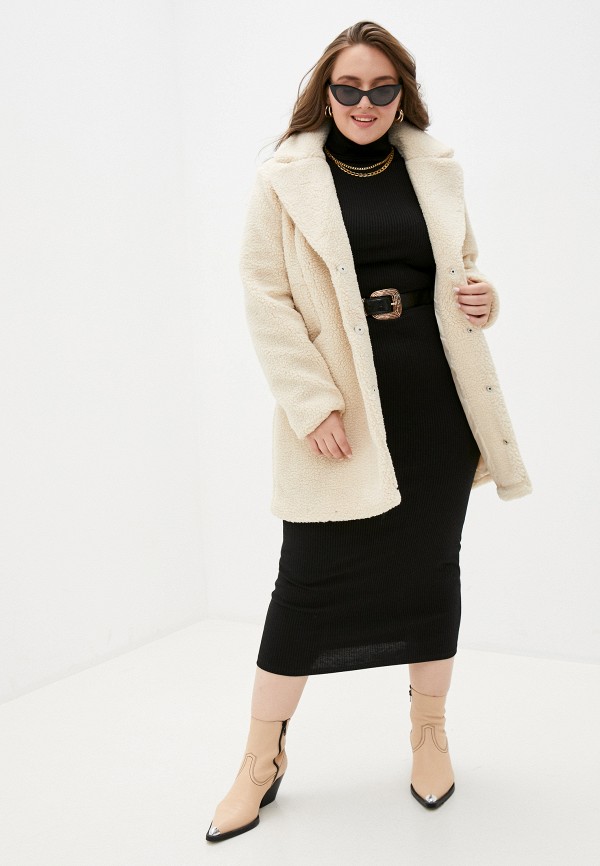 

Шуба Vero Moda Curve, Белый, Vero Moda Curve VE037EWJPAS7