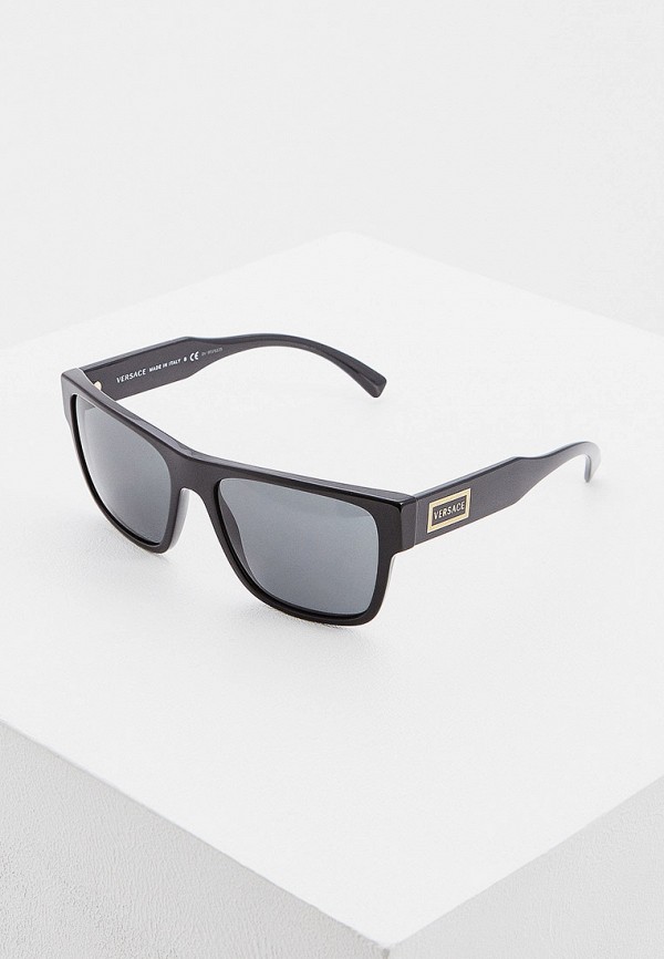 

Очки солнцезащитные Versace, Черный, 0VE4379 GB1/87