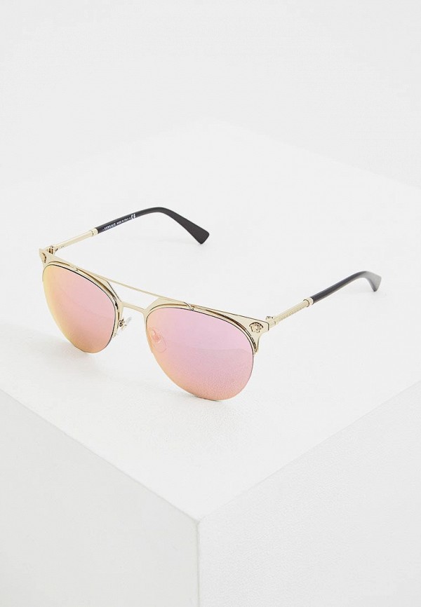 

Очки солнцезащитные Versace, Золотой, 12524Z