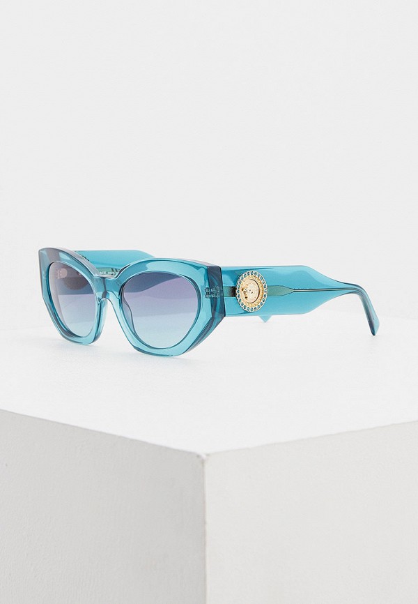 

Очки солнцезащитные Versace, Голубой, 0VE4376B 53164S