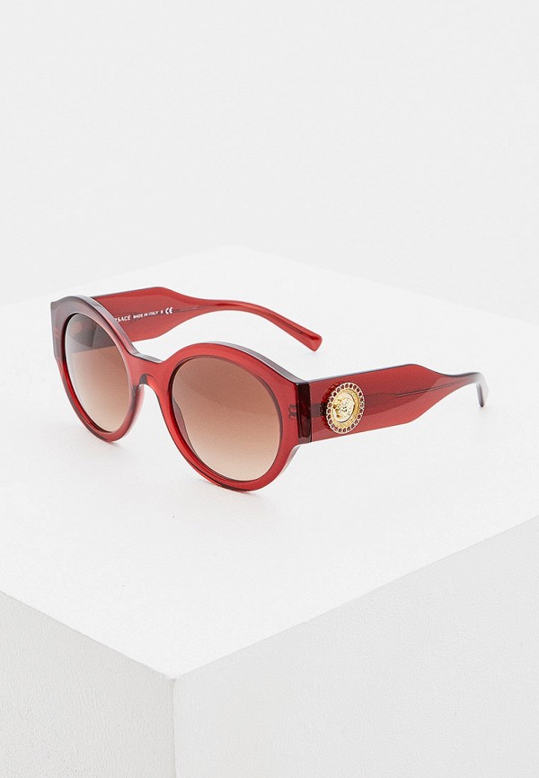 

Очки солнцезащитные Versace, Бордовый, 0VE4380B 388/13